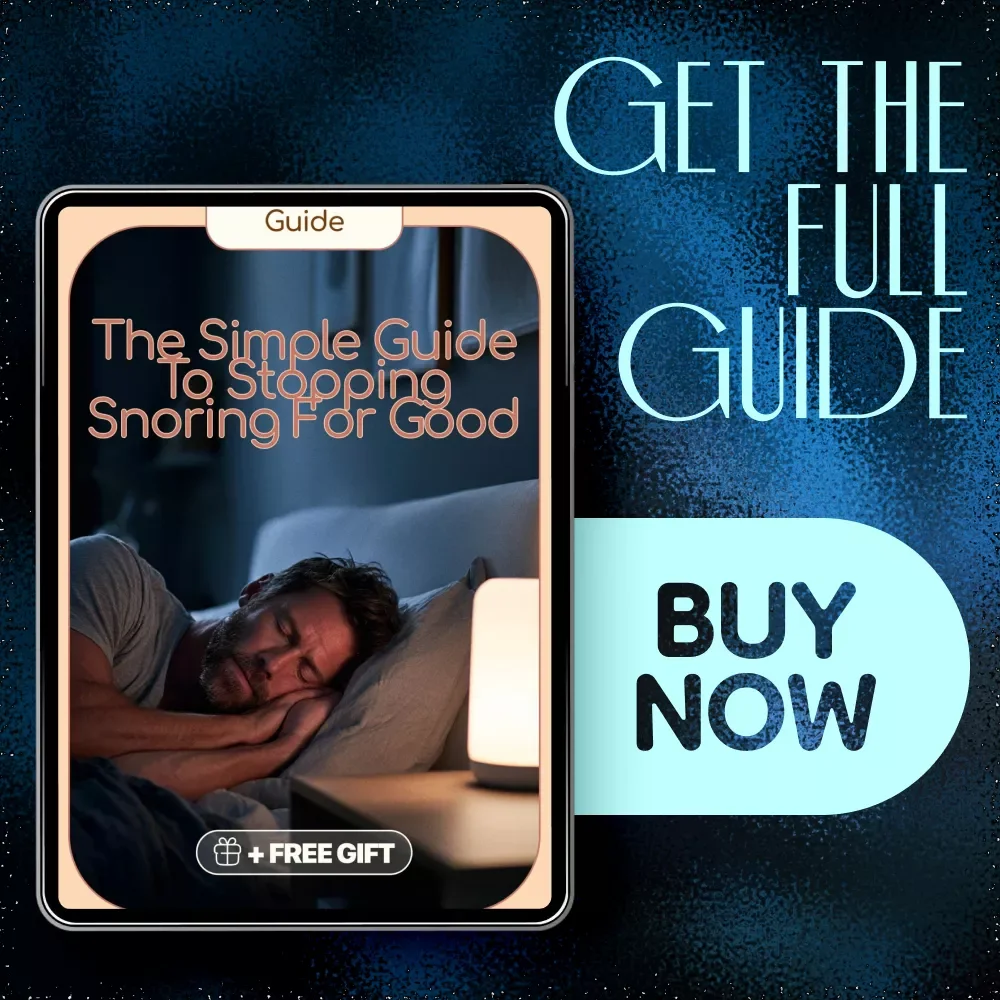 The Simple Guide to Stopping Snoring for Good – Practical eBook on How to Help Snoring, Better Sleep Solutions, Quiet Nights Digital Download