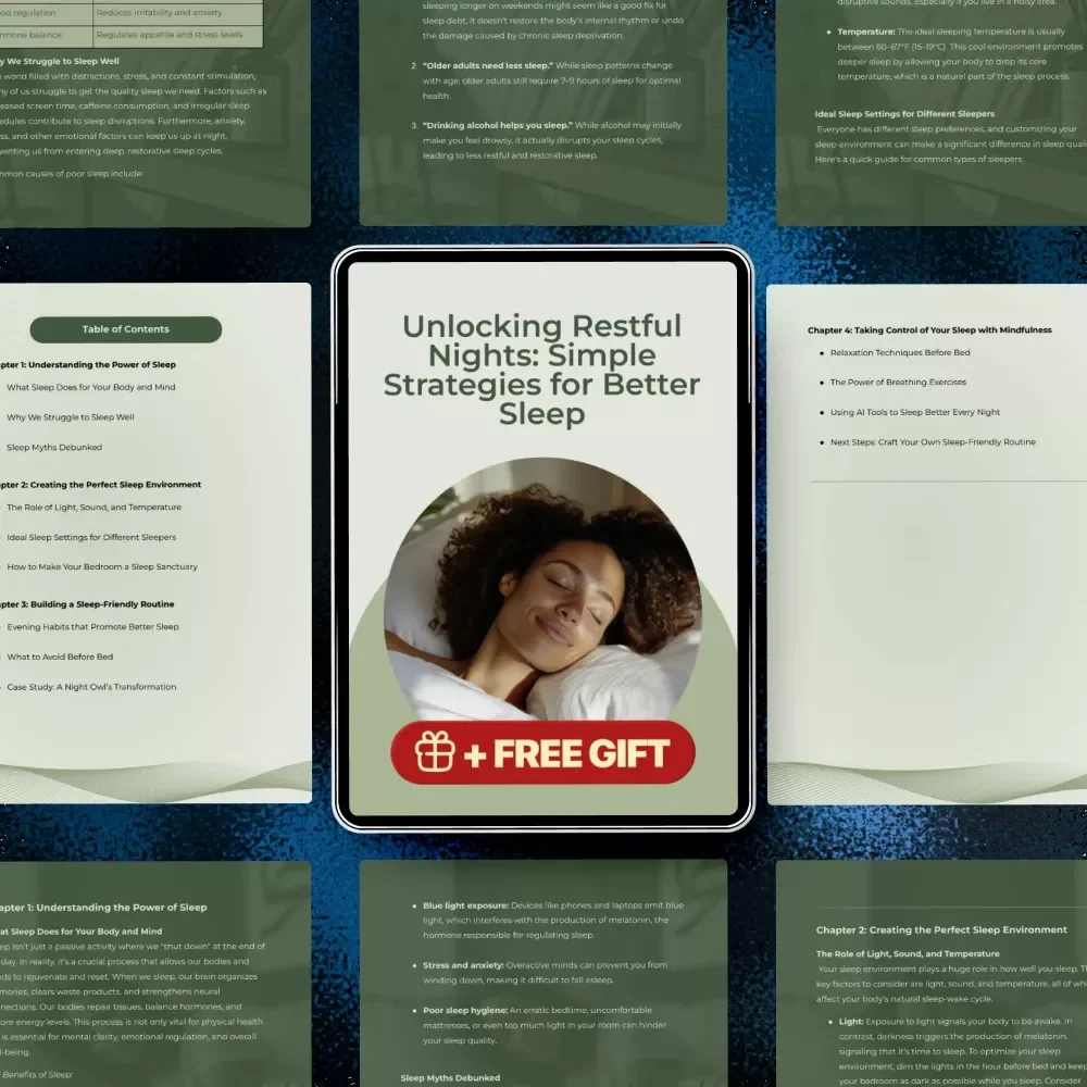 Unlocking Restful Nights: Simple Strategies for Better Sleep – Practical Guide with Proven Ways to Improve Sleep at Night
