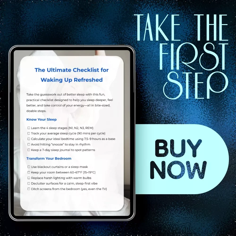 The Ultimate Checklist for Waking Up Refreshed – How to Maximize Sleep Quality with a Simple Night Routine Checklist