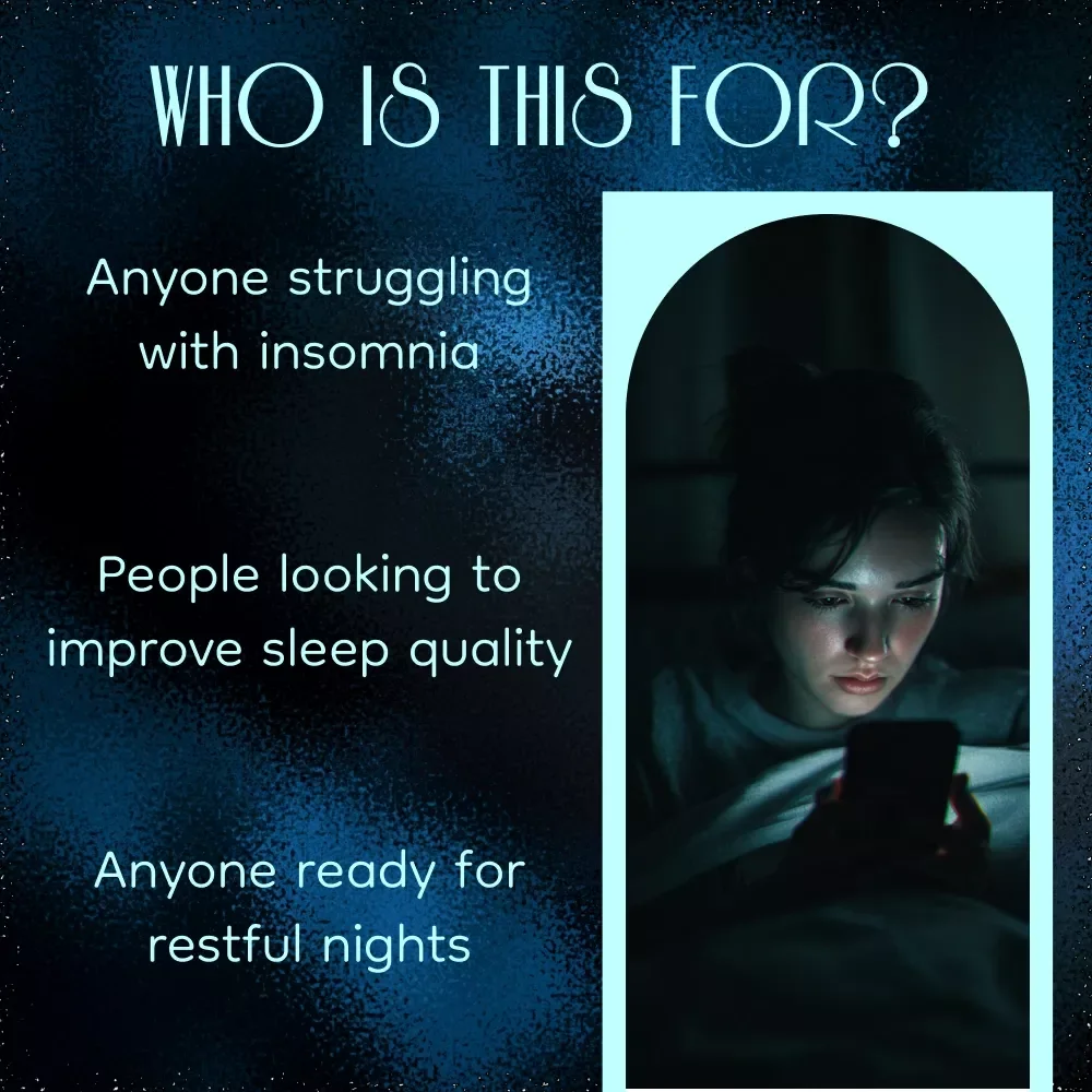 Your Nightly Ritual for Rest and Renewal Checklist: Guided Sleep Meditation for Insomnia