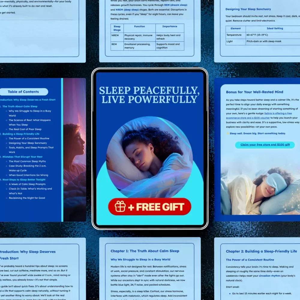 Sleep Peacefully, Live Powerfully: The Ultimate Guide to Calm Sleep and Restful Nights