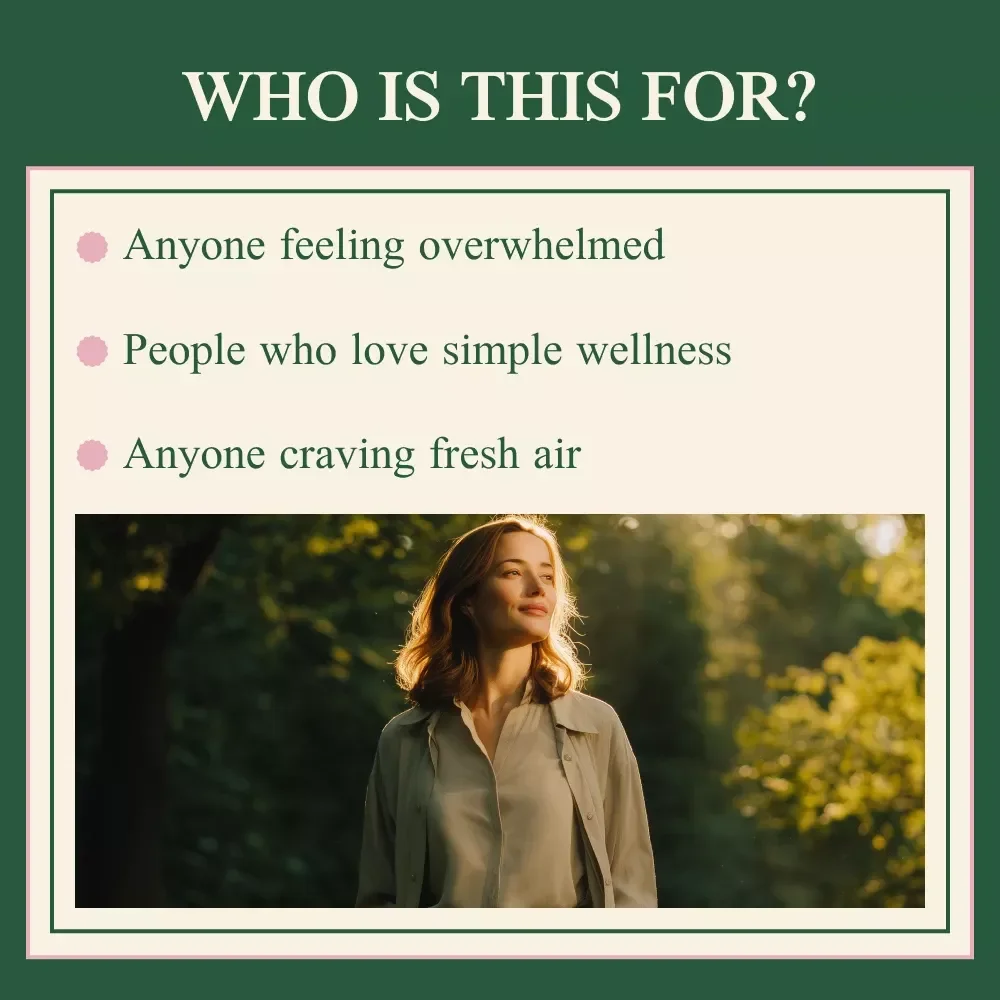 The Great Outdoors Mental Health Checklist – Daily Nature Self Care Guide | Outdoor Mindfulness & Wellness Tracker | How Does Being Outside Improve Mental Health