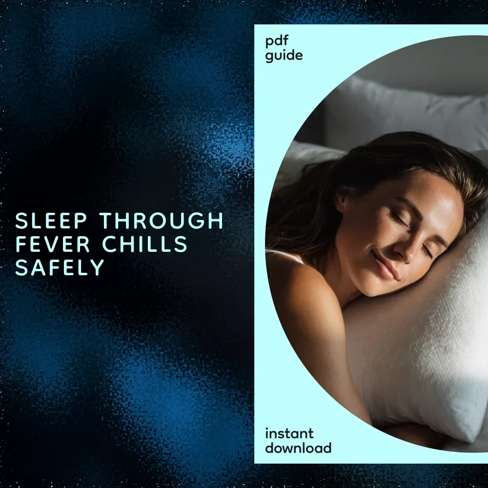How to Sleep Better with Fever Chills and Wake Up Healing – Practical eBook Guide for Restful Recovery, Nighttime Relief, and How to Sleep with Fever Chills