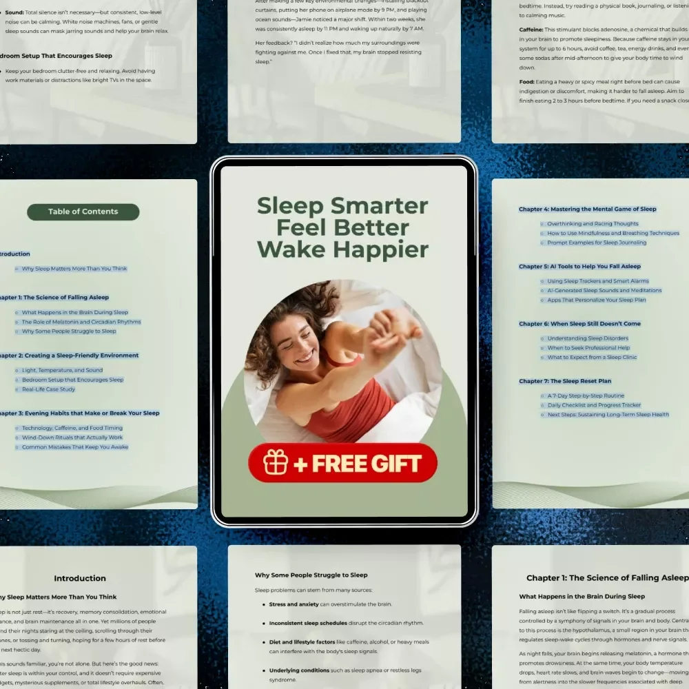 Sleep Smarter Feel Better Wake Happier: The Ultimate Guide to Help You Fall Asleep Faster and Wake Up Refreshed