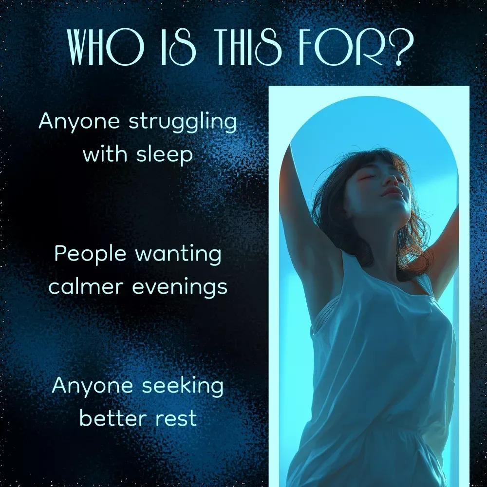 Sleep So Deep You’ll Forget to Dream – Relaxing Sleep Guide for Better Rest, Night Routines, and Stress-Free Evenings