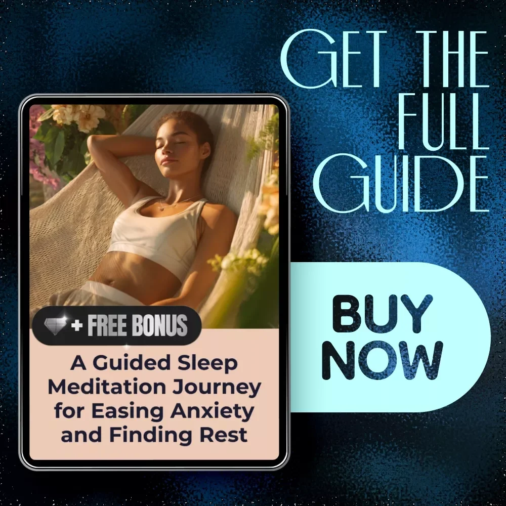 A Guided Sleep Meditation Journey for Easing Anxiety and Finding Rest - eBook for Better Sleep