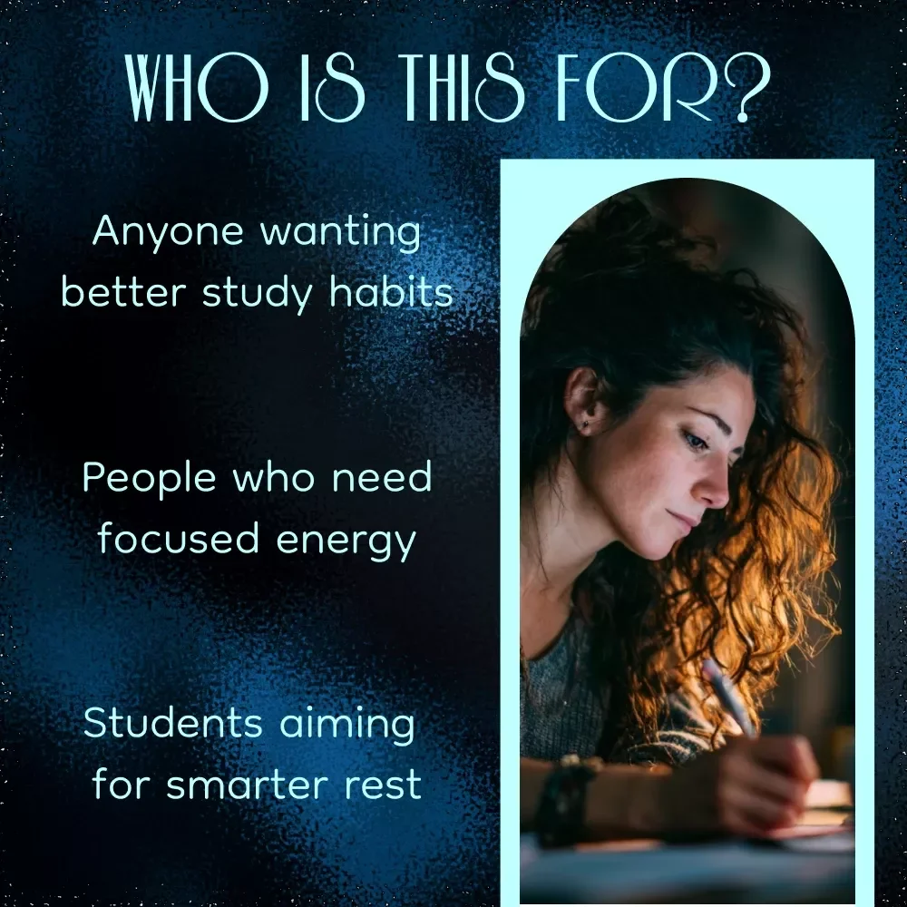 Study Smarter, Sleep Better Checklist – Reduce Sleep Hours for Maximum Study Efficiency 🌙📚