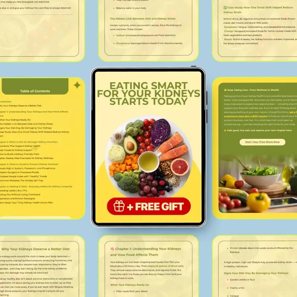 Eating Smart for Your Kidneys Starts Today: A Complete Guide to Kidney Health & Diet