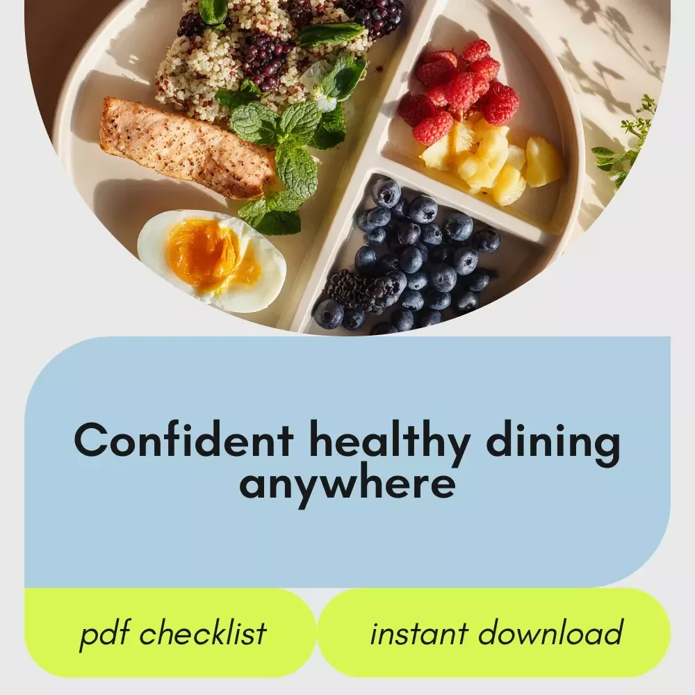 Eat Well Anywhere: Your Go-To Checklist for Healthy Dining Out | Digital Checklist for Smarter Restaurant Choices
