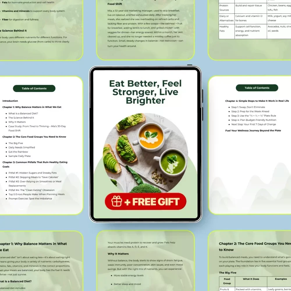 Eat Better, Feel Stronger, Live Brighter – Your Ultimate Guide on How Can We Have a Balanced Diet for Healthier Living