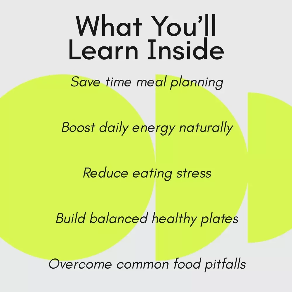 Simple Nutritious Meals Made Easy Guide – Quick & Easy Guide for Simple Nutritious Meals, Balanced Eating, Meal Planning Templates, and Healthy Lifestyle Tips