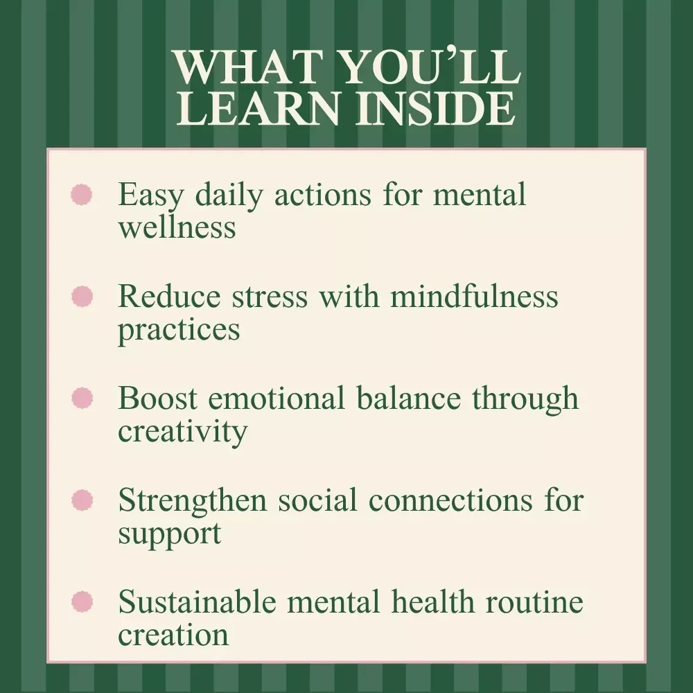 Simple Activities to Strengthen Your Mental Health: A Practical eBook Guide to Boost Your Well-Being