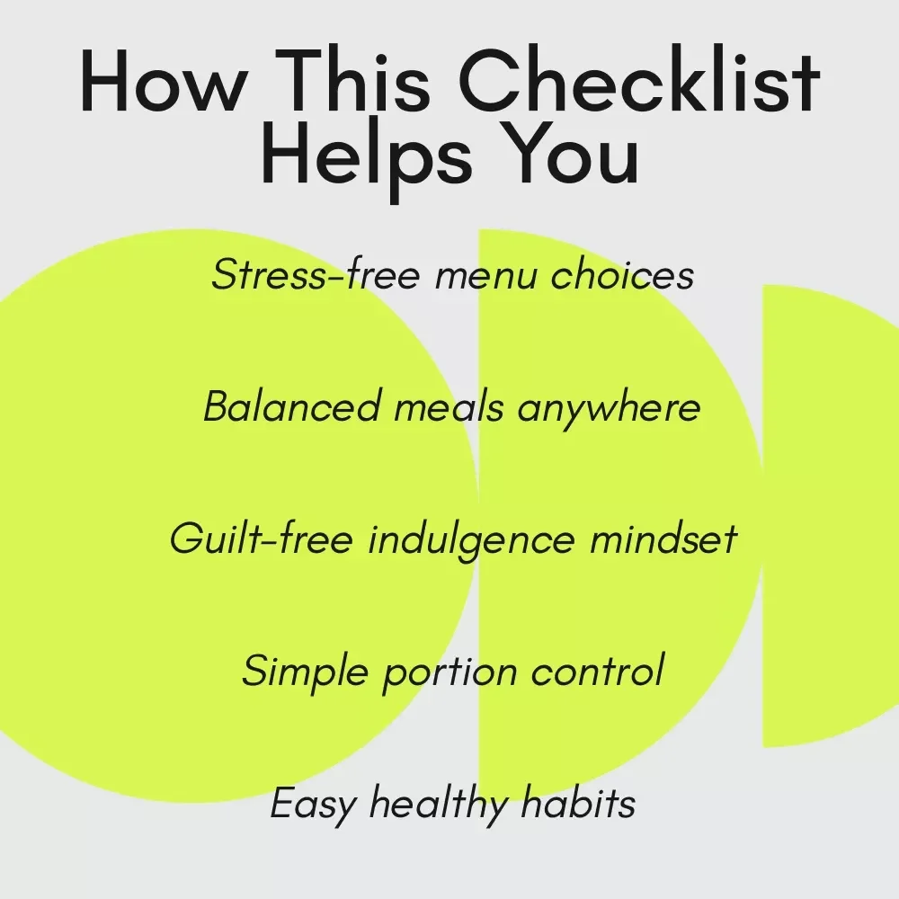 Eat Well Anywhere: Your Go-To Checklist for Healthy Dining Out | Digital Checklist for Smarter Restaurant Choices