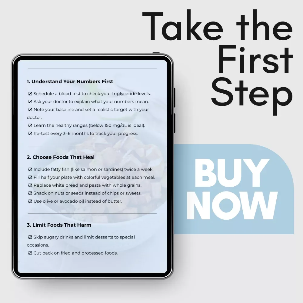 The Triglyceride-Lowering Power Checklist | Best Diet for High Triglycerides | Heart Health Food & Lifestyle Guide | Easy Doctor-Approved Action Plan