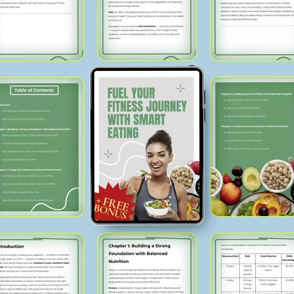 Fuel Your Fitness Journey with Smart Eating: Your Ultimate Guide on How to Eat Healthy While Working Out