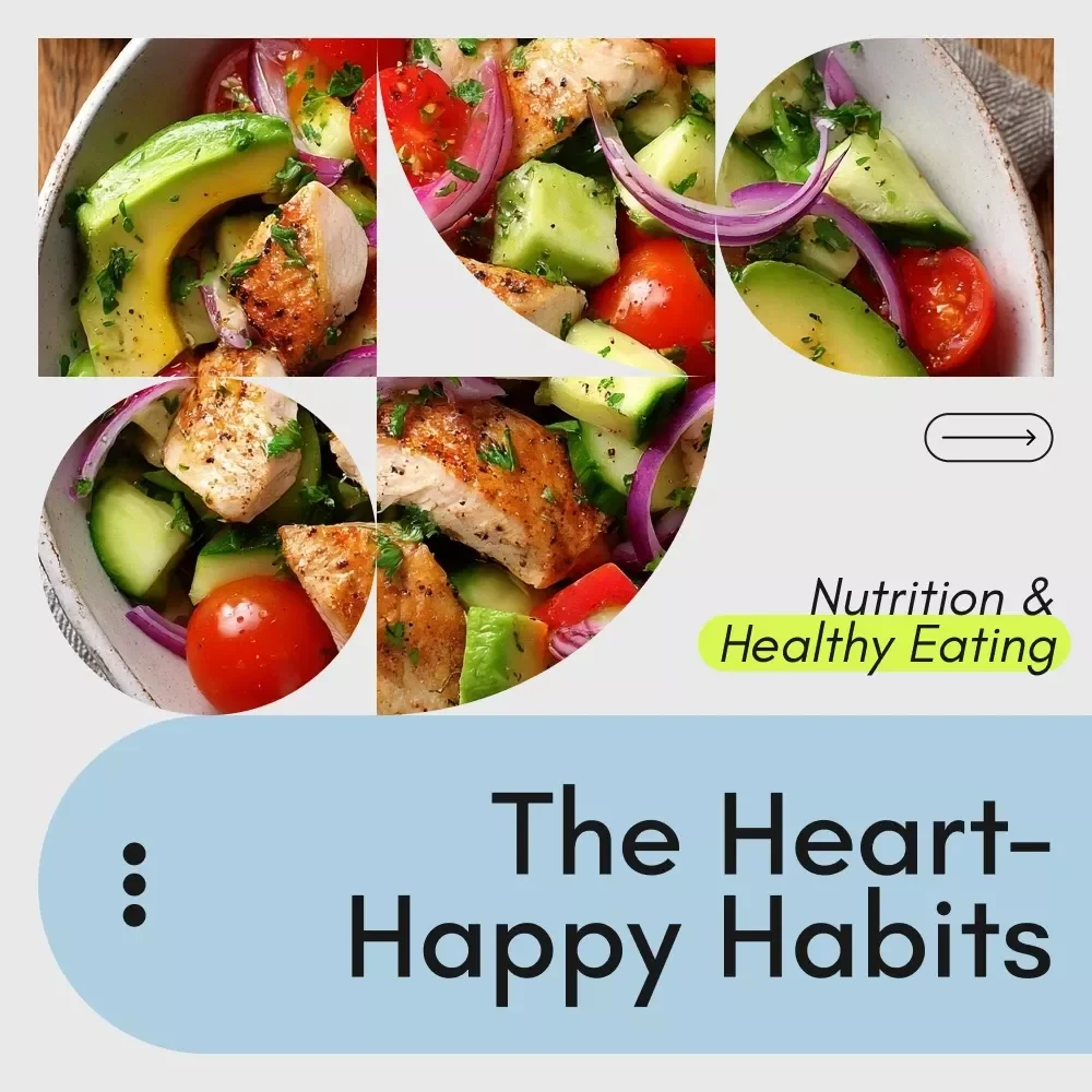 The Heart-Happy Habits Checklist – Digital Download for a Cardiac Healthy Diet, Heart-Smart Meals & Lifestyle Guide