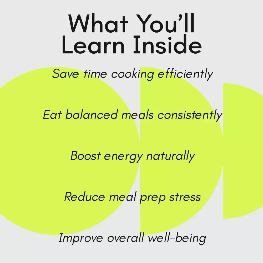 Your Guide to Simple Nutritious Meals Every Day: Easy, Healthy, Quick Recipes & Meal Prep eBook for Simple Nutritious Meals