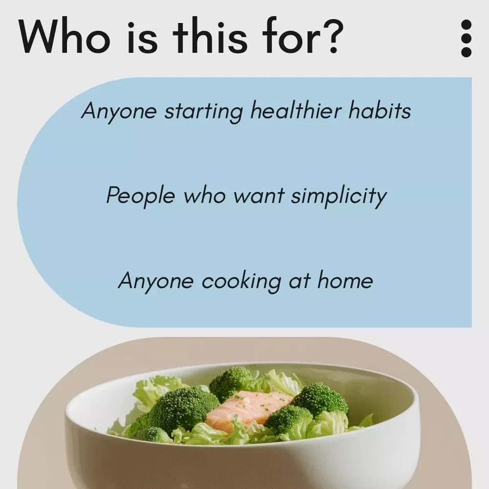 A Practical Guide to Eating Healthier Every Day | Simple How to Eat Healthier at Home Ebook for Busy People