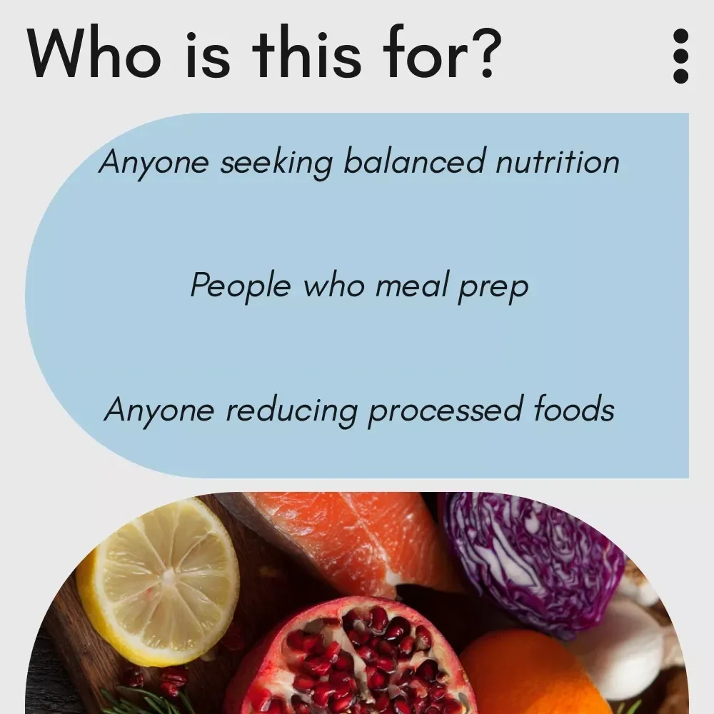 Eat Smart and Thrive Nutrition Checklist – How to Eat Nutritiously, Balanced Meal Planner, Healthy Eating Guide, Meal Prep Tips, Grocery & Snack Planner