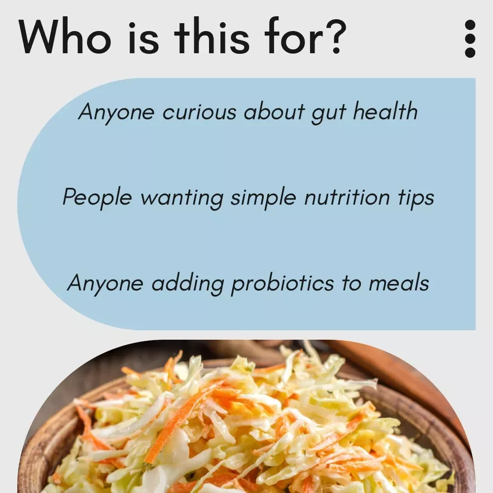 Why Sauerkraut Deserves a Spot on Your Plate Every Day: A Guide on How is Sauerkraut Good for You, Gut Health, Probiotics & Daily Nutrition