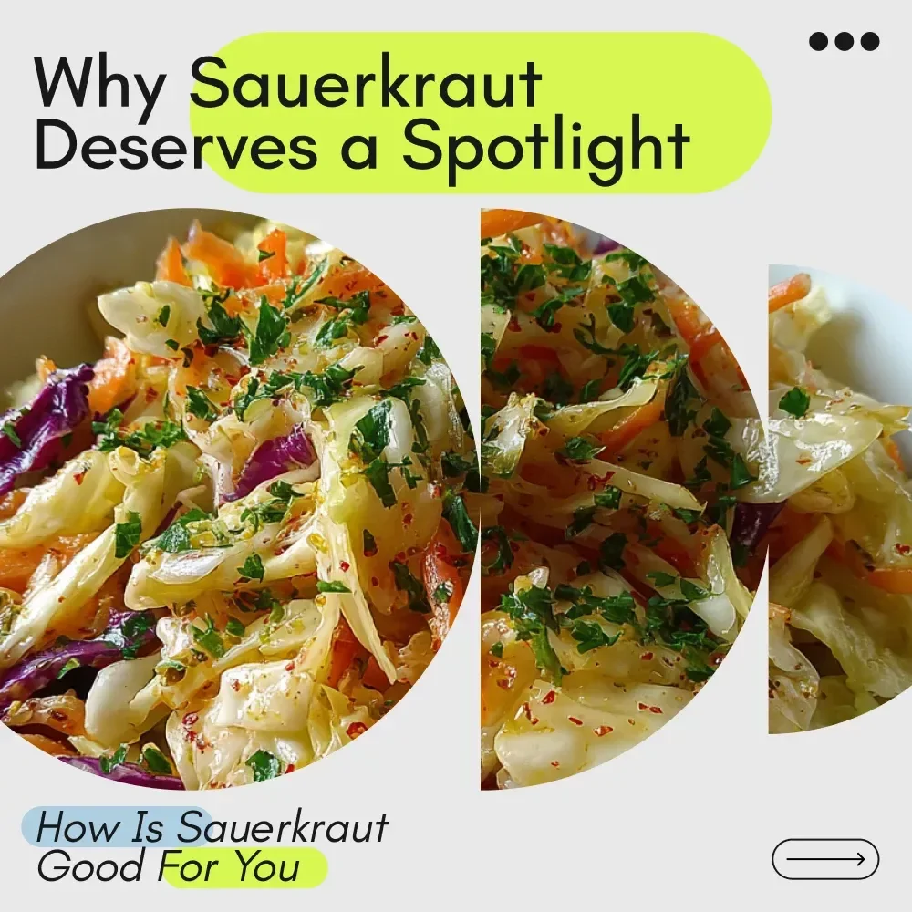 Why Sauerkraut Deserves a Spot on Your Plate Every Day: A Guide on How is Sauerkraut Good for You, Gut Health, Probiotics & Daily Nutrition