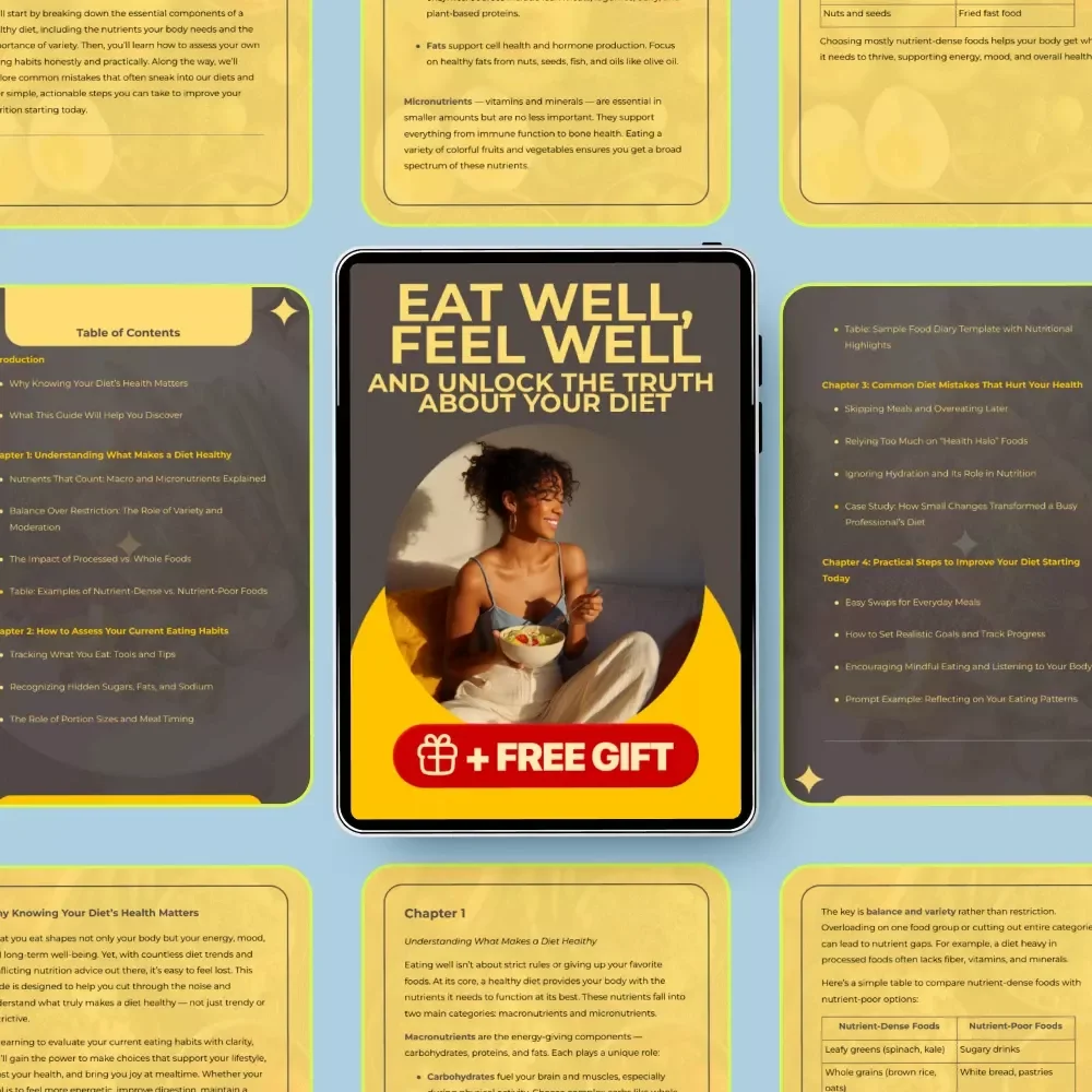 Eat Well, Feel Well and Unlock the Truth About Your Diet: Discover How Healthy Your Diet Really Is