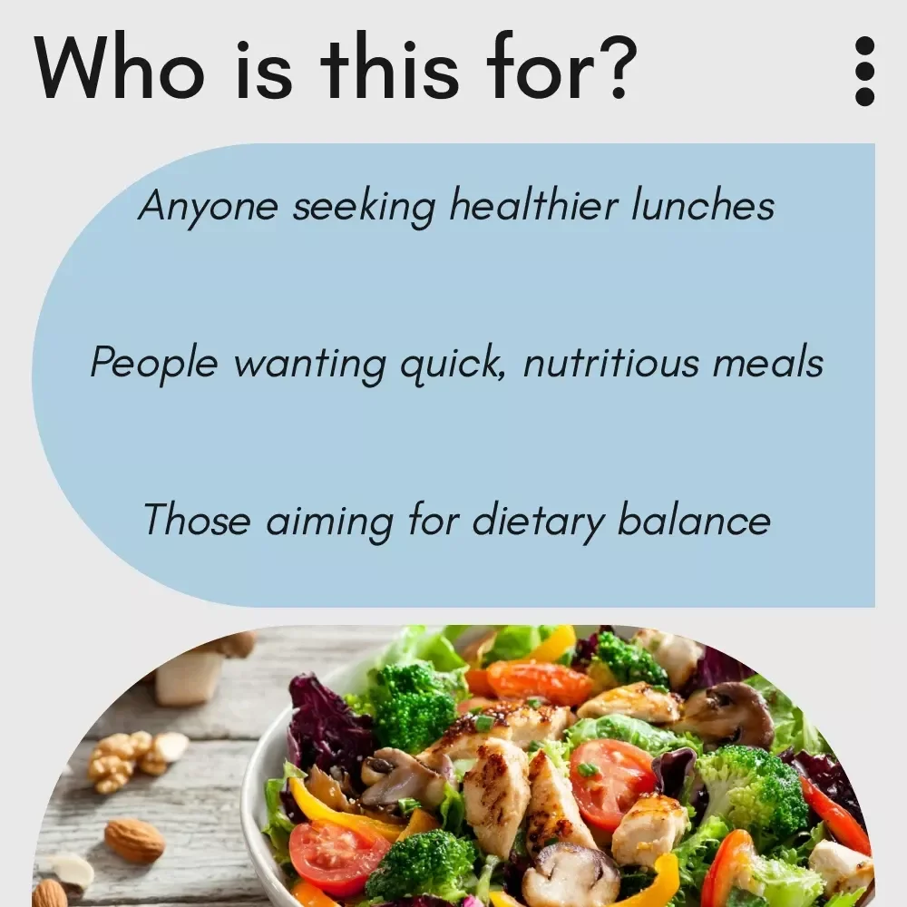Enjoy Healthy, Delicious Meals That Fuel Your Day: The Best Diet Lunch Guide for Weight Loss, Muscle Building & Plant-Based Options