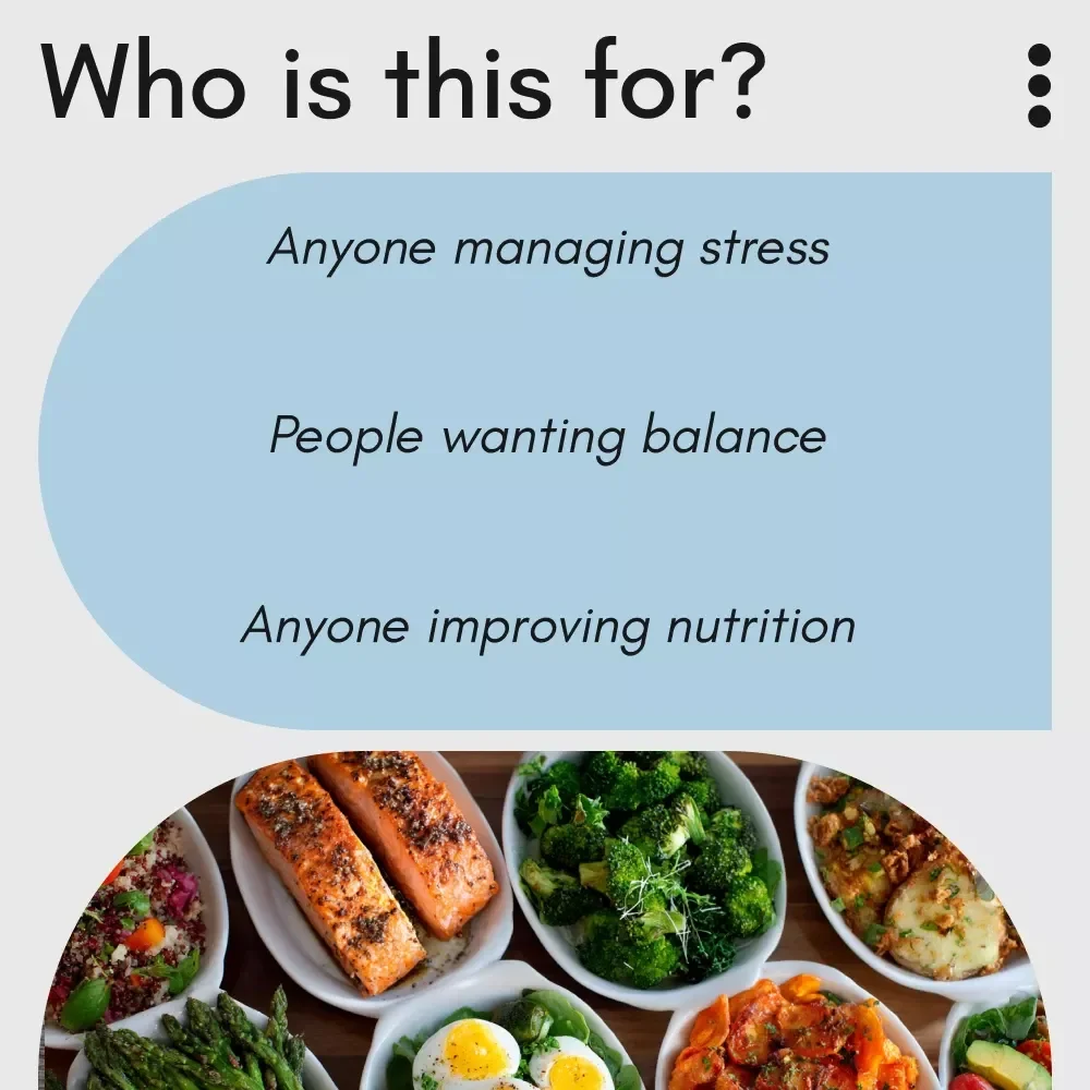 The Power of Nutrition in Stress Reduction | Nutrition and Stress Reduction eBook for Calm, Balance & Resilience