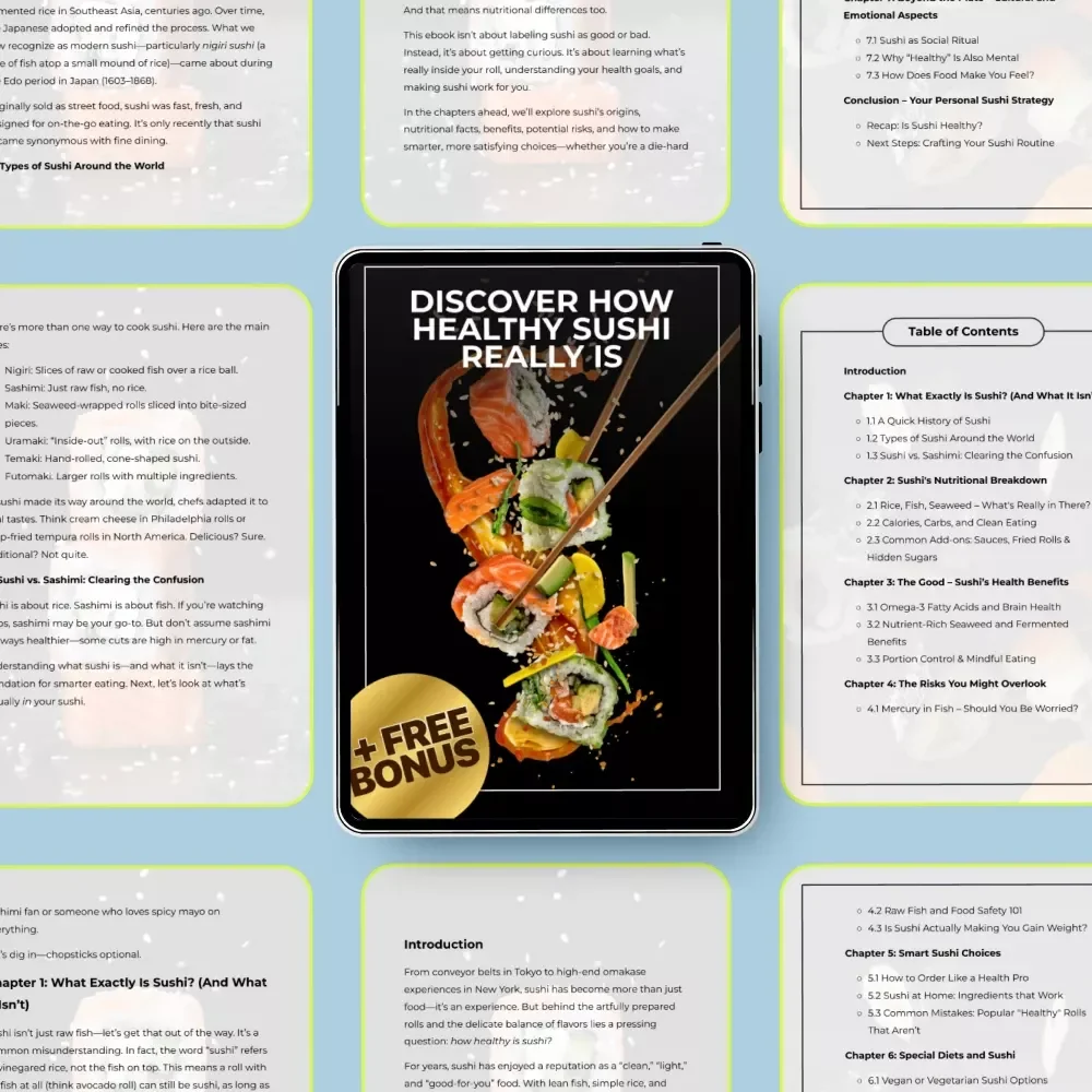Discover How Healthy Sushi Really Is - A Comprehensive Guide to Healthy Eating with Sushi