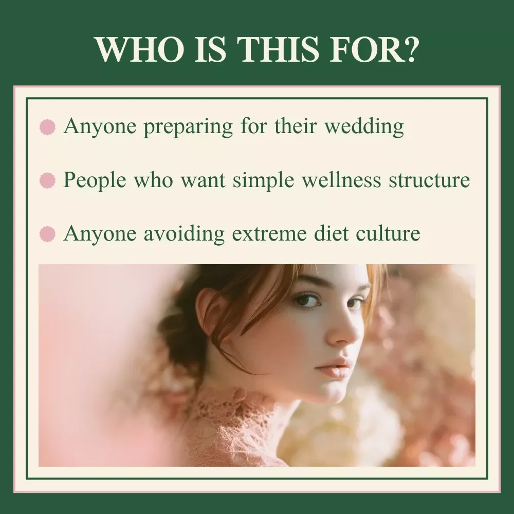 Wedding-Ready Wellness Checklist | Bridal Weight Loss Planner & Self-Care Guide