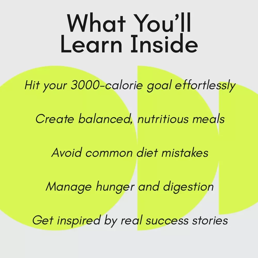 Fuel Your Day with 3000 Calories: Ultimate Guide for a Balanced and Energizing Meal Plan