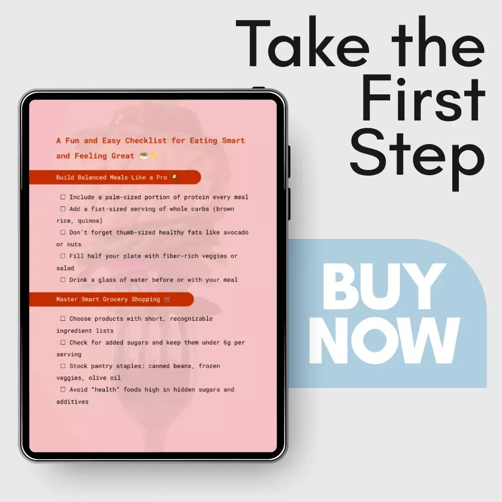 A Fun and Easy Checklist for Eating Smart and Feeling Great – Simple, Practical Guide to a Healthy Diet