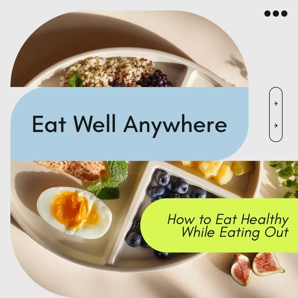 Eat Well Anywhere Even When Life Gets Busy – Practical Guide for How to Eat Healthy While Eating Out, Smart Menu Choices, Portion Control & Guilt-Free Dining