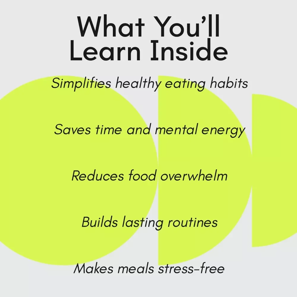A Practical Guide to Eating Healthier Every Day | Simple How to Eat Healthier at Home Ebook for Busy People