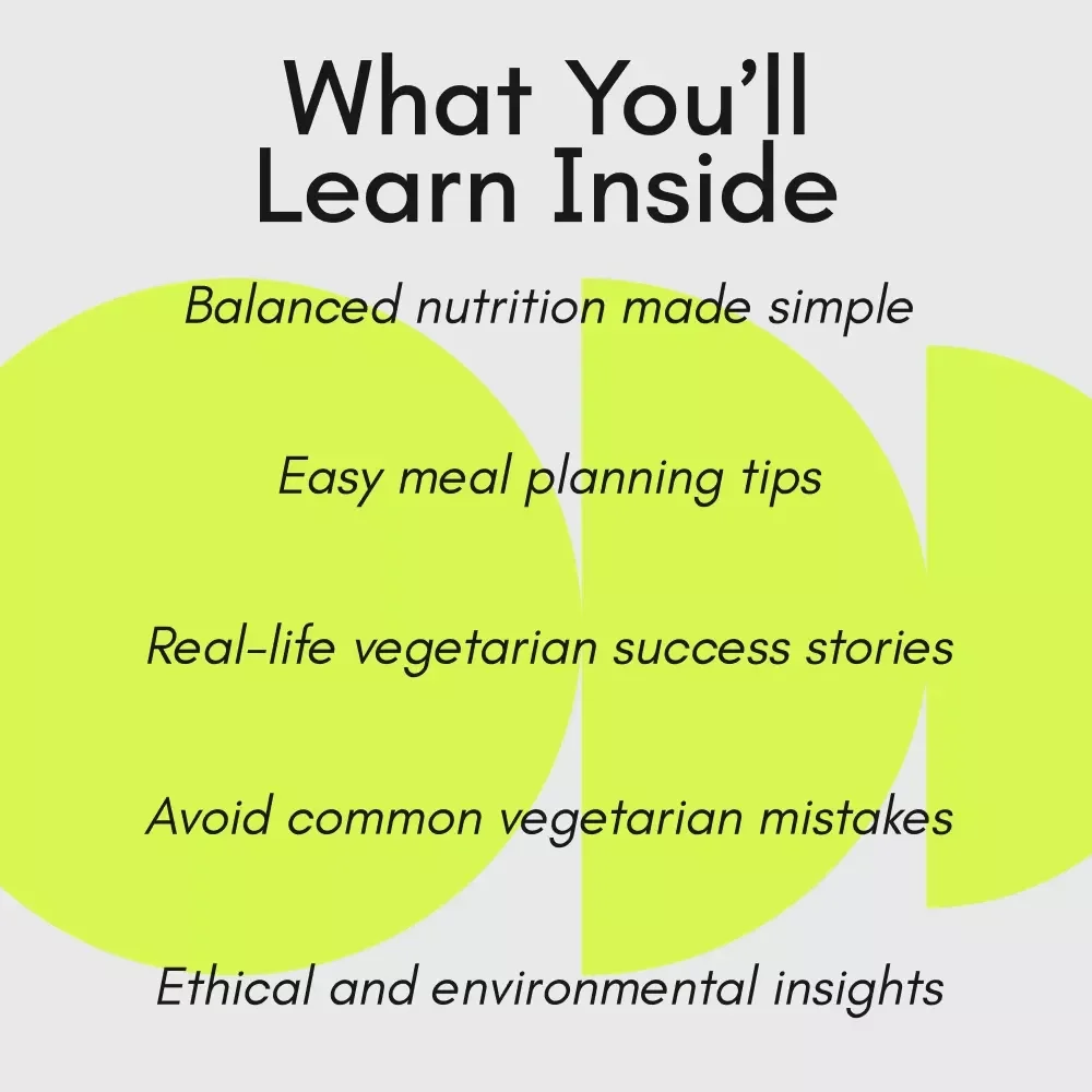Eating Well, Living Better with a Balanced Vegetarian Diet - A Practical Guide for Healthy Living, Plant-Based Nutrition, and Green Eating