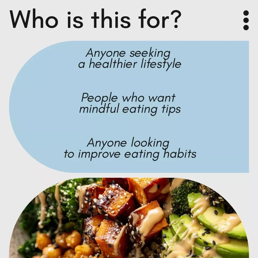 Your Eat Well, Feel Well Checklist: How Healthy is Your Diet? Digital Download