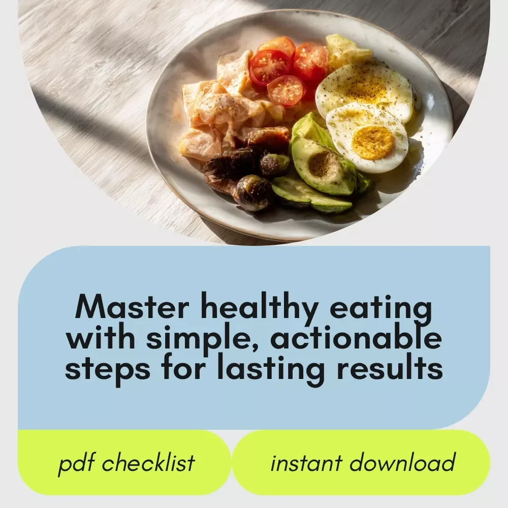 A Fun and Easy Checklist for Eating Smart and Feeling Great – Simple, Practical Guide to a Healthy Diet