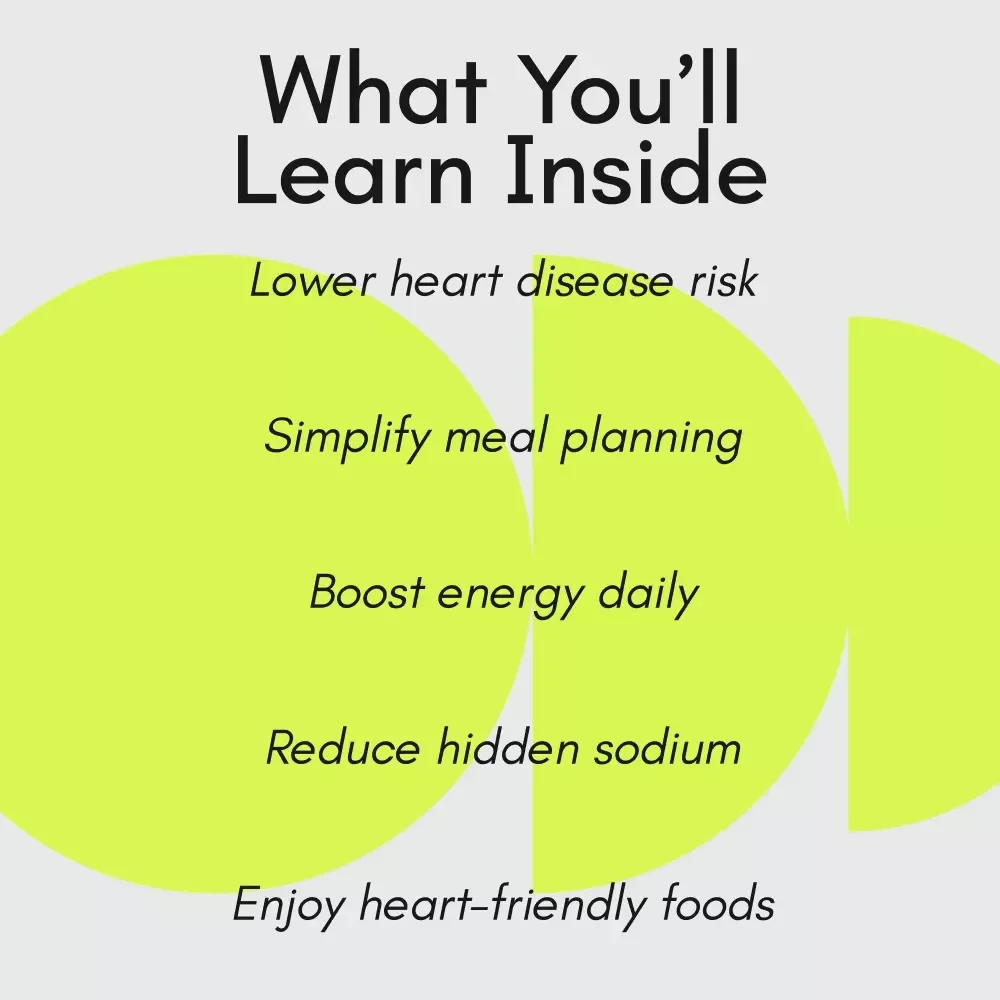 Love Your Heart With Every Bite – Ultimate Guide to a Cardiac Healthy Diet, Heart-Healthy Eating eBook, Digital Download for Nutrition and Wellness