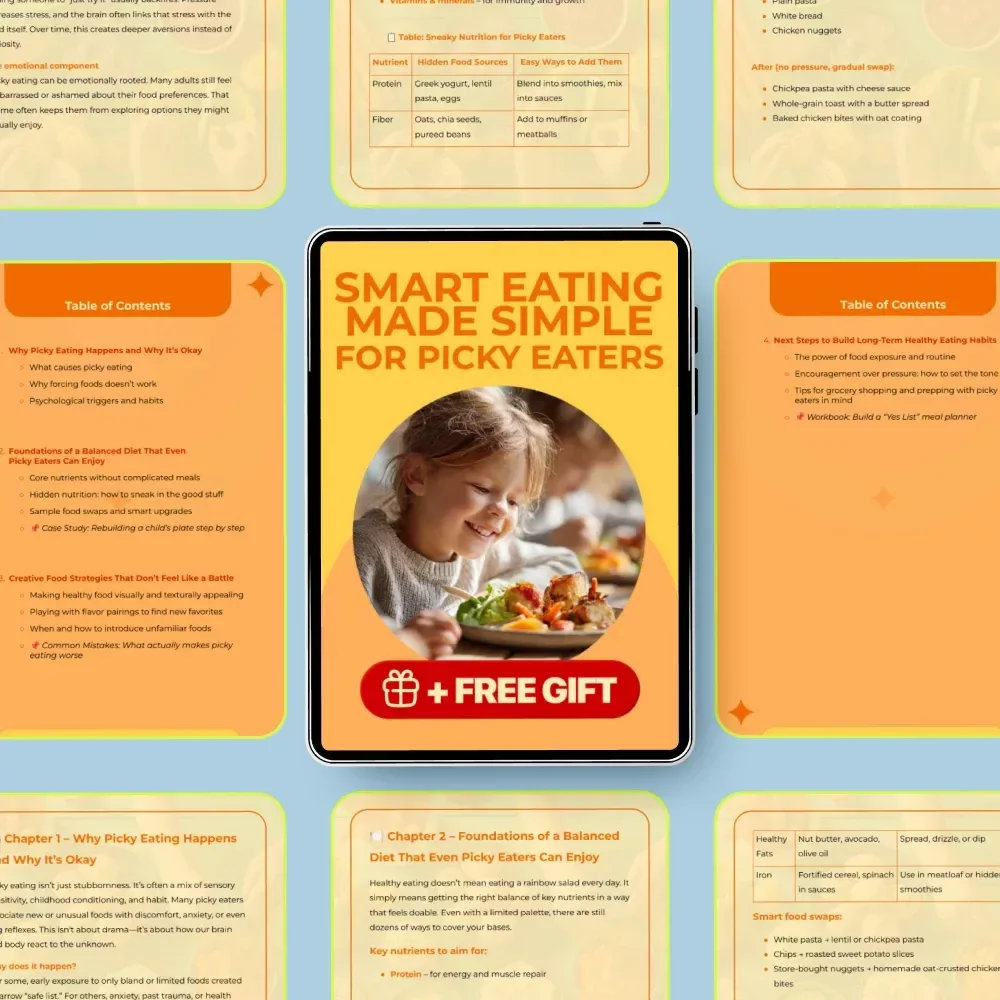 Smart Eating Made Simple for Picky Eaters – Healthy Diet for Picky Eaters Guide, Tips, and Meal Planner for Kids and Families