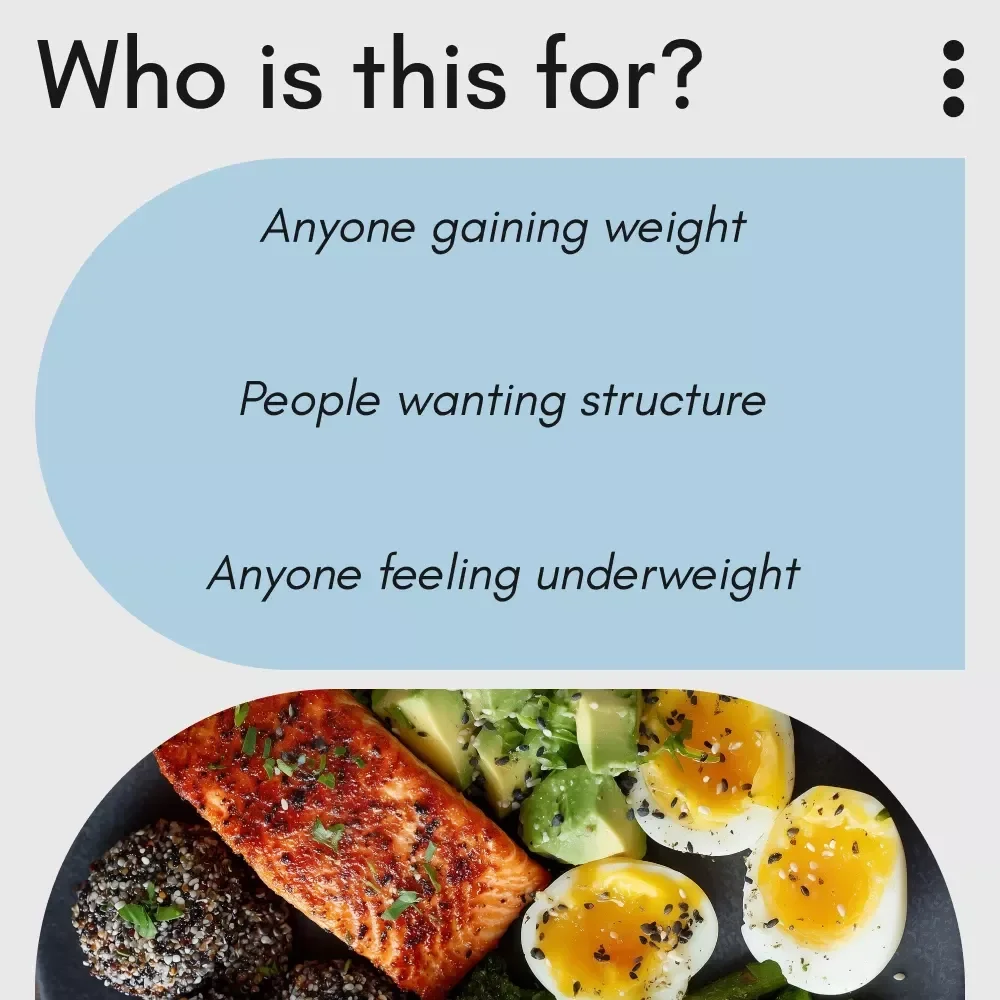 Healthy Weight Gain Game Plan – Printable Checklist for how to get fat healthy way, Smart Bulking, Muscle Gain & Balanced Nutrition