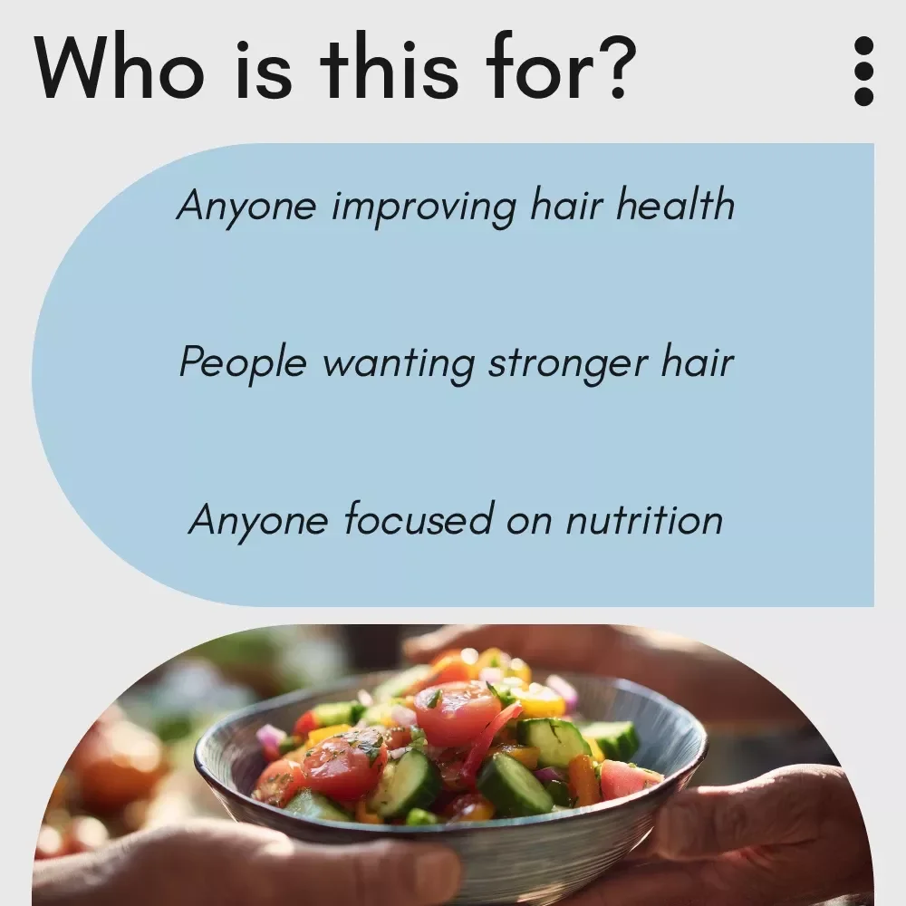 Feed Your Hair Happy Checklist for Stronger, Healthier Hair – Printable Nutrition Guide & Daily Tracker | Foods That Help with Hair Growth