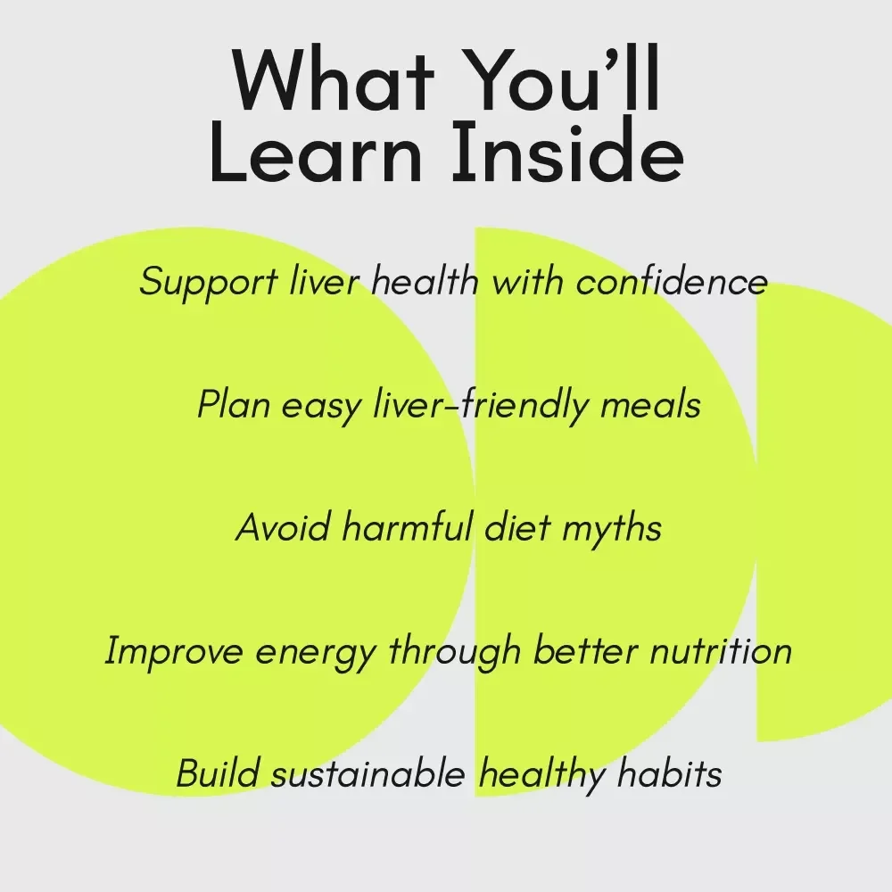 The Essential Guide to a Healthy Liver Diet | Digital Ebook for Liver Support, Detox Nutrition & Long-Term Wellness