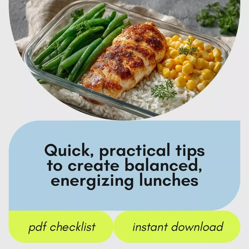 Your Lunch Power-Up Checklist: The Best Diet Lunch Guide for Energy & Health