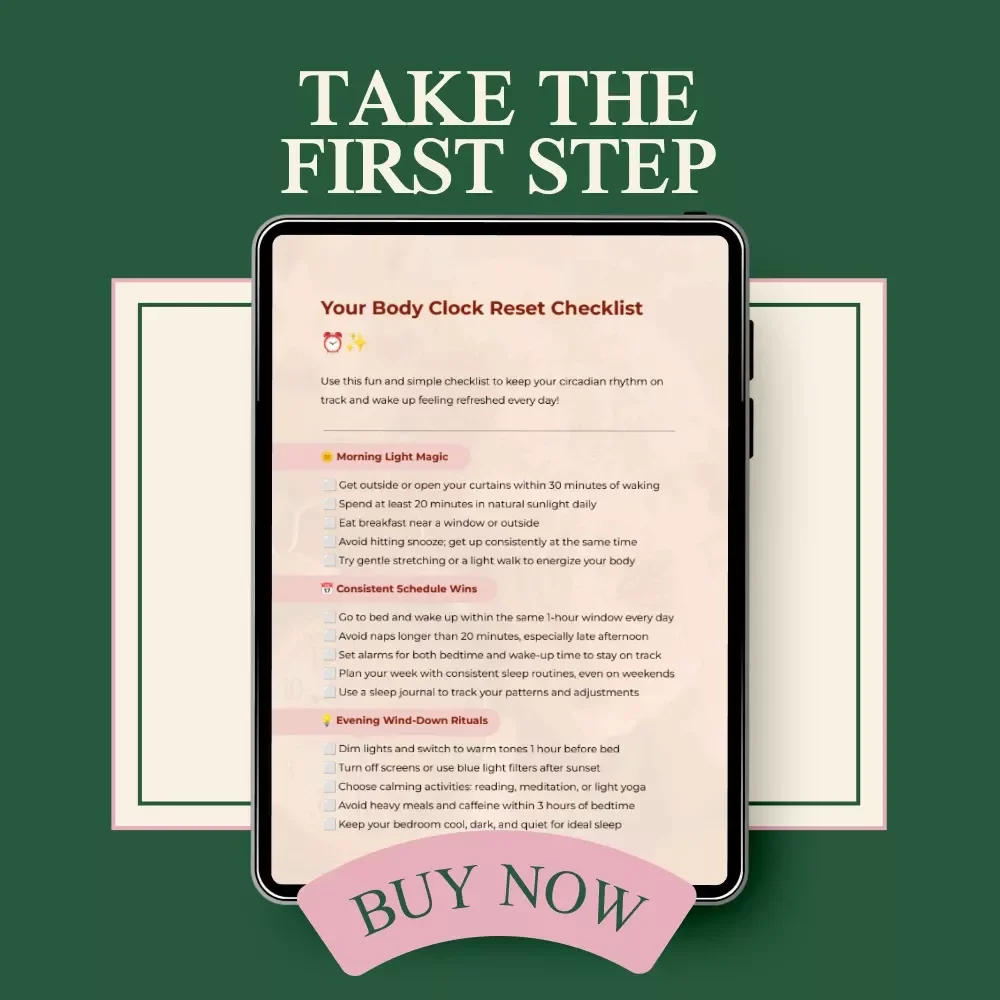 Your Body Clock Reset Checklist: How to Improve Your Circadian Rhythm and Wake Up Refreshed