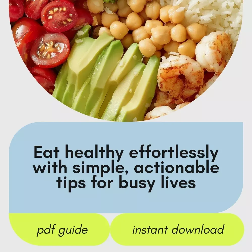 Your No-Stress Guide to Eating Healthy Every Day: Easy Tips for Busy People