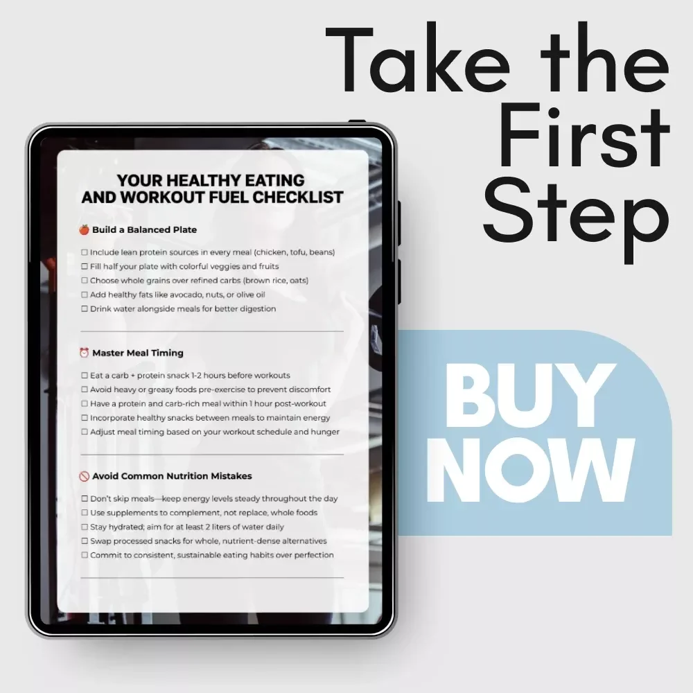 Your Healthy Eating and Workout Fuel Checklist – Perfect Nutrition Guide for Active Lifestyles