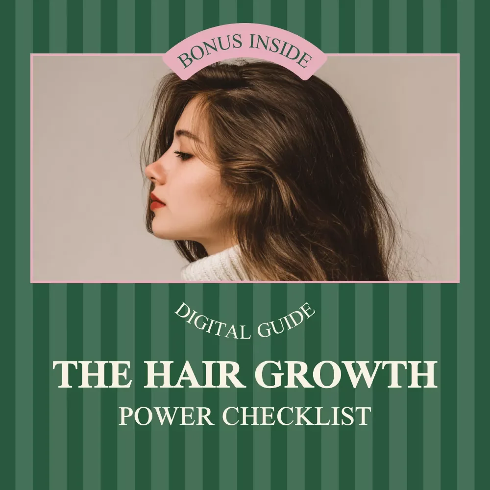 The Hair Growth Power Checklist | Food to Increase Hair Growth | Simple Nutrition-Based Hair Care Plan