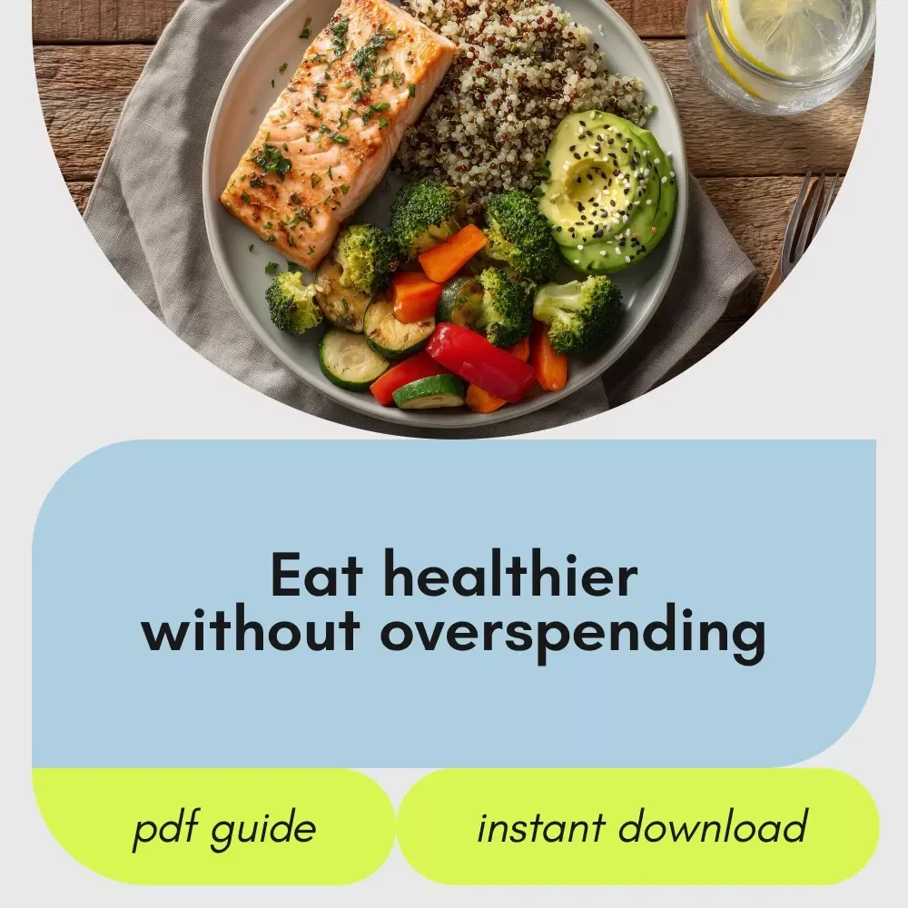 A Real-World Guide to Budget-Friendly Healthy Eating – Practical eBook for How to Eat Better on a Budget, Smart Grocery Shopping, Meal Prep & Affordable Healthy Habits