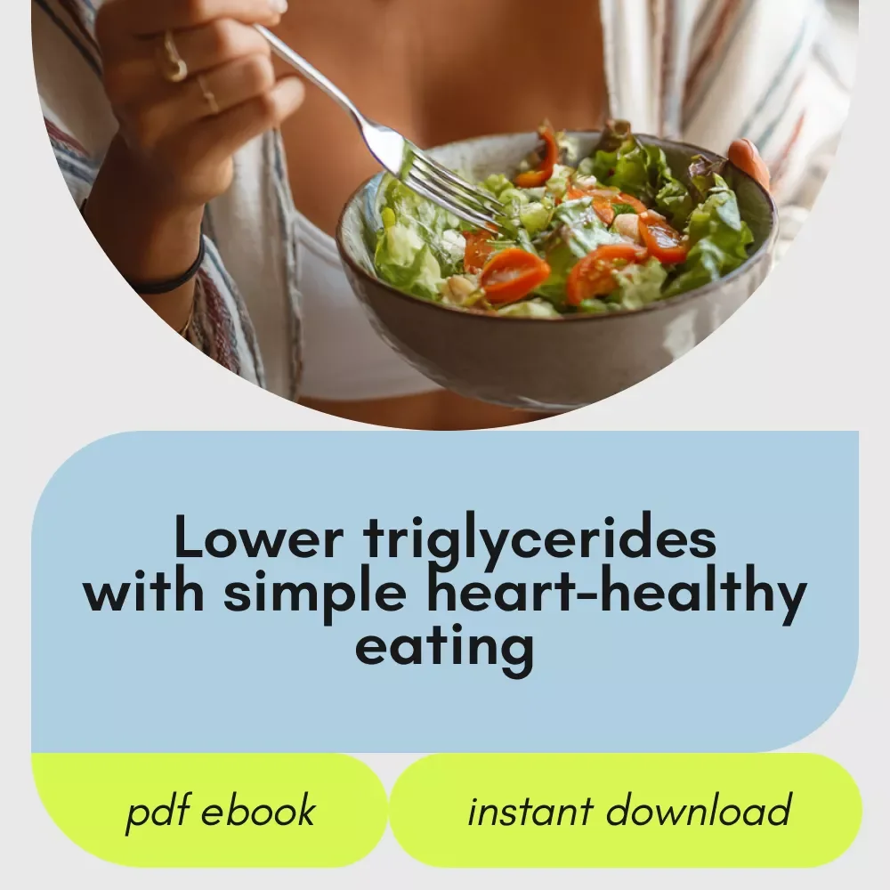 Trim the Triglycerides: Your Ultimate Guide to Heart-Healthy Eating | Best Diet for High Triglycerides eBook | Simple Meal Plans & Lifestyle Tips