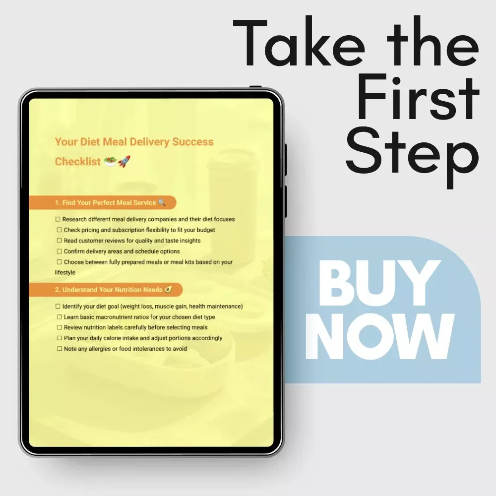 Your Diet Meal Delivery Success Checklist - Ultimate Guide to Perfect Meal Plans